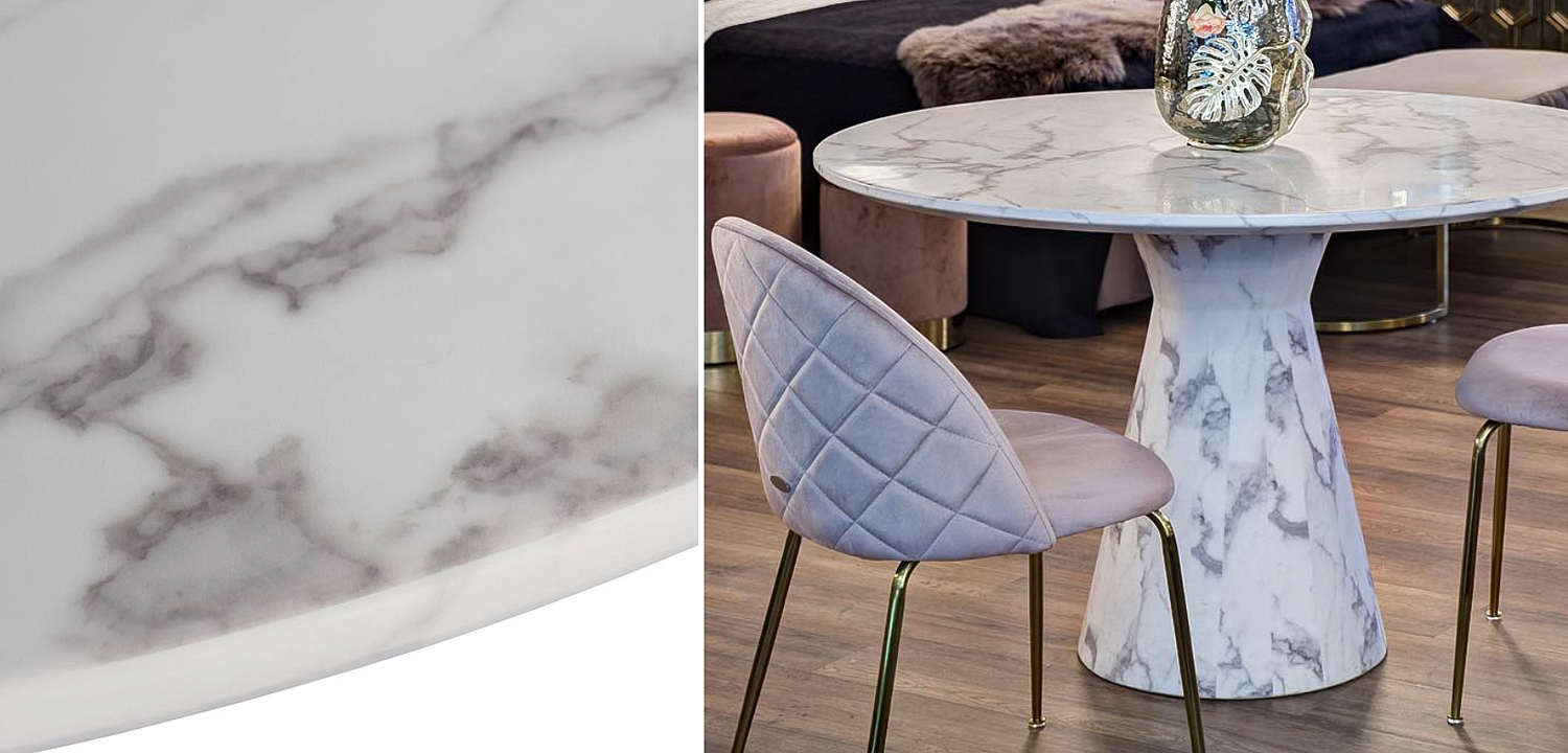 Обеденный стол Adongo White Обеденный стол Adongo White - Loft-Concept в Орле