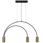 Линейный светильник с дугообразным каркасом Daviau Linear Arch Light 3 варинант исполнения - 2 | Loft Concept в Орле