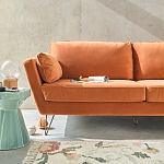 Приставной стол из керамики Manufacto Gray-green варинант исполнения - 5 | Loft Concept в Орле