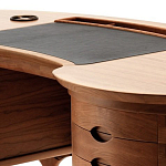 Дизайнерский письменный стол Bean Desk  варинант исполнения - 4 | Loft Concept в Орле