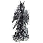 Часы в виде дракона Silver Dragon Clock варинант исполнения - 2 | Loft Concept в Орле