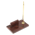 Подставка для телефона с ручкой из натурального камня креноид Natural Stone Stand варинант исполнения - 1 | Loft Concept в Орле