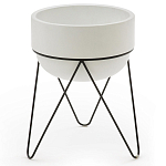 Кашпо Elevated Planters Luna 54 белое варинант исполнения - 1 | Loft Concept в Орле