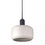 Подвесной светильник с круглым бежевым плафоном Quentin варинант исполнения - 2 | Loft Concept в Орле