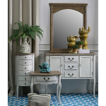 Комод в стиле прованс с ящиками и дверцами Rene Montmartre Provence Chest of Drawers варинант исполнения - 2 | Loft Concept в Орле