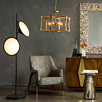 Торшер черный с 2-мя большими лампами Black Diffusers варинант исполнения - 3 | Loft Concept в Орле