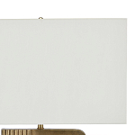 Настольная лампа с прямоугольным белым абажуром Skillful Face варинант исполнения - 2 | Loft Concept в Орле