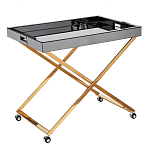 Стол сервировочный с зеркальной столешницей Splendid Serving Table варинант исполнения - 2 | Loft Concept в Орле