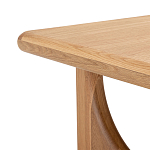 Стол журнальный из массива и шпона дуба Oak Essence Carden варинант исполнения - 5 | Loft Concept в Орле