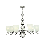 Люстра с матовыми конусными плафонами и декоративными элементами в форме шаров Hinkley варинант исполнения - 14 | Loft Concept в Орле