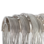 Люстра подвесная с металлическими цепочками и изогнутыми металлическими дугами 72 см Atlantis Chain варинант исполнения - 9 | Loft Concept в Орле