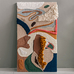 Тканый вручную текстильный гобелен Orchid варинант исполнения - 4 | Loft Concept в Орле