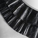 Зеркало в фактурной черной раме в современном стиле Black Maelstrom варинант исполнения - 4 | Loft Concept в Орле