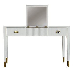 Туалетный стол - Трельяж Elsa Dreams White 120 см