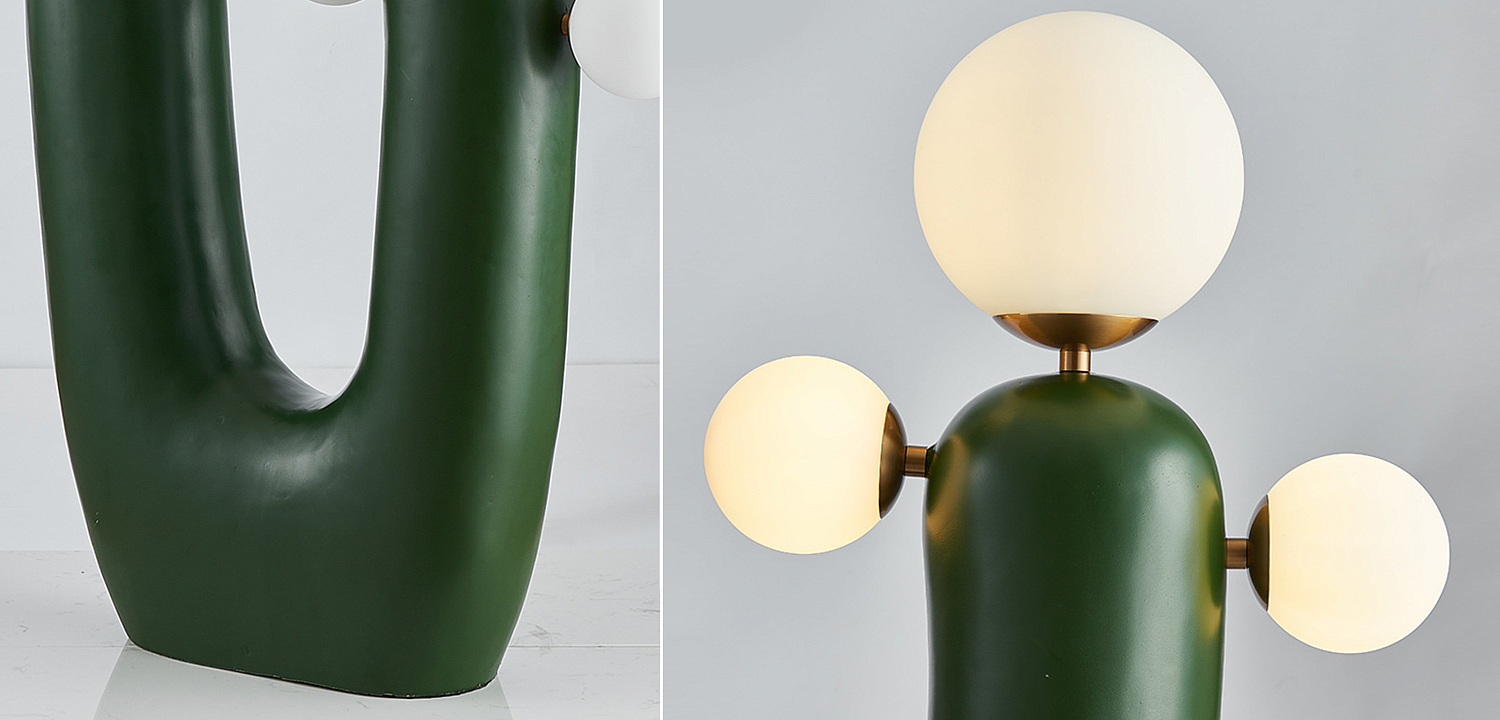 Торшер Oo Flor Lamp Green Торшер Oo Flor Lamp Green - Loft-Concept в Орле