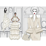 Megan Hess. Elegance варинант исполнения - 3 | Loft Concept в Орле