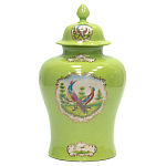 Фарфоровая ваза с крышкой Eden Garden варинант исполнения - 1 | Loft Concept в Орле