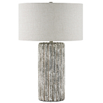 Настольная лампа с каркасом с состаренным эффектом Ancient Column варинант исполнения - 3 | Loft Concept в Орле