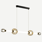 Светодиодный подвесной светильник Rovelly Black варинант исполнения - 2 | Loft Concept в Орле