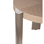 Столик журнальный круглый со светлым шпоном Light Veneer Table варинант исполнения - 6 | Loft Concept в Орле