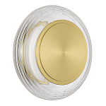 Бра круглое золото/прозрачный Plumpness LED 7 варинант исполнения - 2 | Loft Concept в Орле