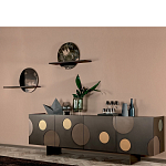 Дизайнерский комод с декором в виде круглых элементов на фасаде Matisse варинант исполнения - 4 | Loft Concept в Орле