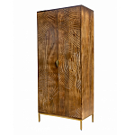 Распашной шкаф с фактурным фасадом Termite варинант исполнения - 2 | Loft Concept в Орле