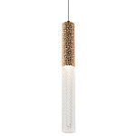Подвесной светильник Dew Drops Tube Gold Hanging Lamp варинант исполнения - 1 | Loft Concept в Орле