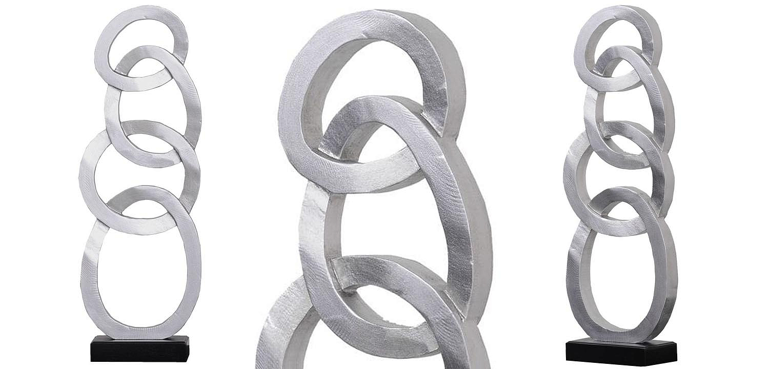 Статуэтка Anillos Statuette silver Статуэтка Anillos Statuette silver - Loft-Concept в Орле