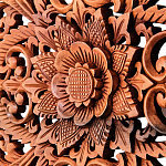 Панно из дерева квадратное Tracery Panel With Trees варинант исполнения - 2 | Loft Concept в Орле