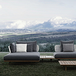 Дизайнерский модульный уличный диван SWAY Modular Sofa варинант исполнения - 8 | Loft Concept в Орле