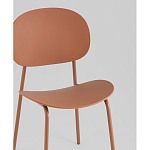 Стул Edie пластик коричневый варинант исполнения - 2 | Loft Concept в Орле