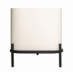 ТВ-тумба белая с чёрной столешницей с 2-мя дверками и ящиком San Marco варинант исполнения - 4 | Loft Concept в Орле