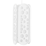 Подвесной светильник белый овальный White Holes варинант исполнения - 3 | Loft Concept в Орле