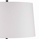 Торшер с основанием в виде стебля с листьями и тканевым абажуром Flowing Leaves варинант исполнения - 4 | Loft Concept в Орле