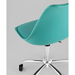 Офисный стул на металлическом основании EGGERY Blue пластик варинант исполнения - 3 | Loft Concept в Орле
