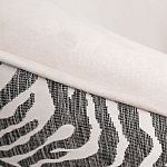 Кресло без подлокотников бежевое с принтом Macrocosm варинант исполнения - 3 | Loft Concept в Орле