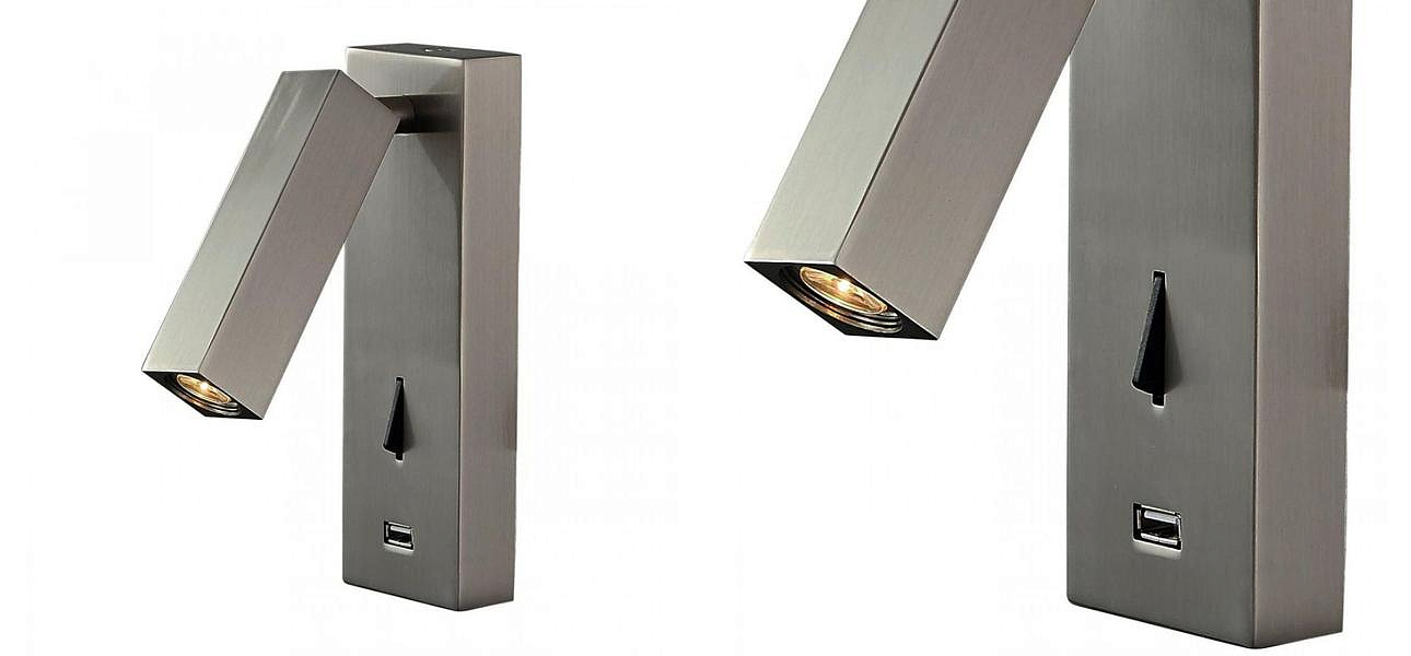 Бра Chelsom WALL LED DOCK Silver USB Бра Chelsom WALL LED DOCK Silver USB - Loft-Concept в Орле