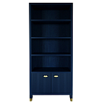 Книжный Стеллаж Elsa Dreams Blue с задней стенкой варинант исполнения - 6 | Loft Concept в Орле