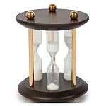 Часы круглые настольные Time Forward песочные варинант исполнения - 1 | Loft Concept в Орле