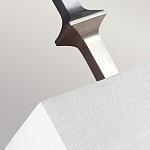 Бра с прямоугольным тканевым абажуром белого цвета Feiss варинант исполнения - 3 | Loft Concept в Орле