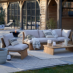 Уличное кресло из массива акации Trivett Wooden Chair варинант исполнения - 10 | Loft Concept в Орле