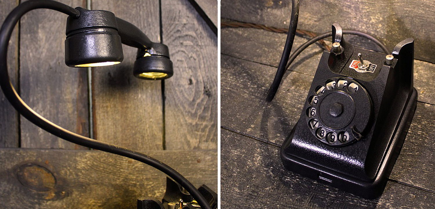 Настольная лампа Soviet Telephone I Настольная лампа Soviet Telephone I - Loft-Concept в Орле