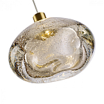 Подвесной светильник с прозрачным стеклянным плафоном округлой формы Effervia  варинант исполнения - 9 | Loft Concept в Орле