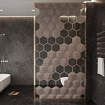 Гипсовая 3D панель с принтографией PM-30 варинант исполнения - 3 | Loft Concept в Орле