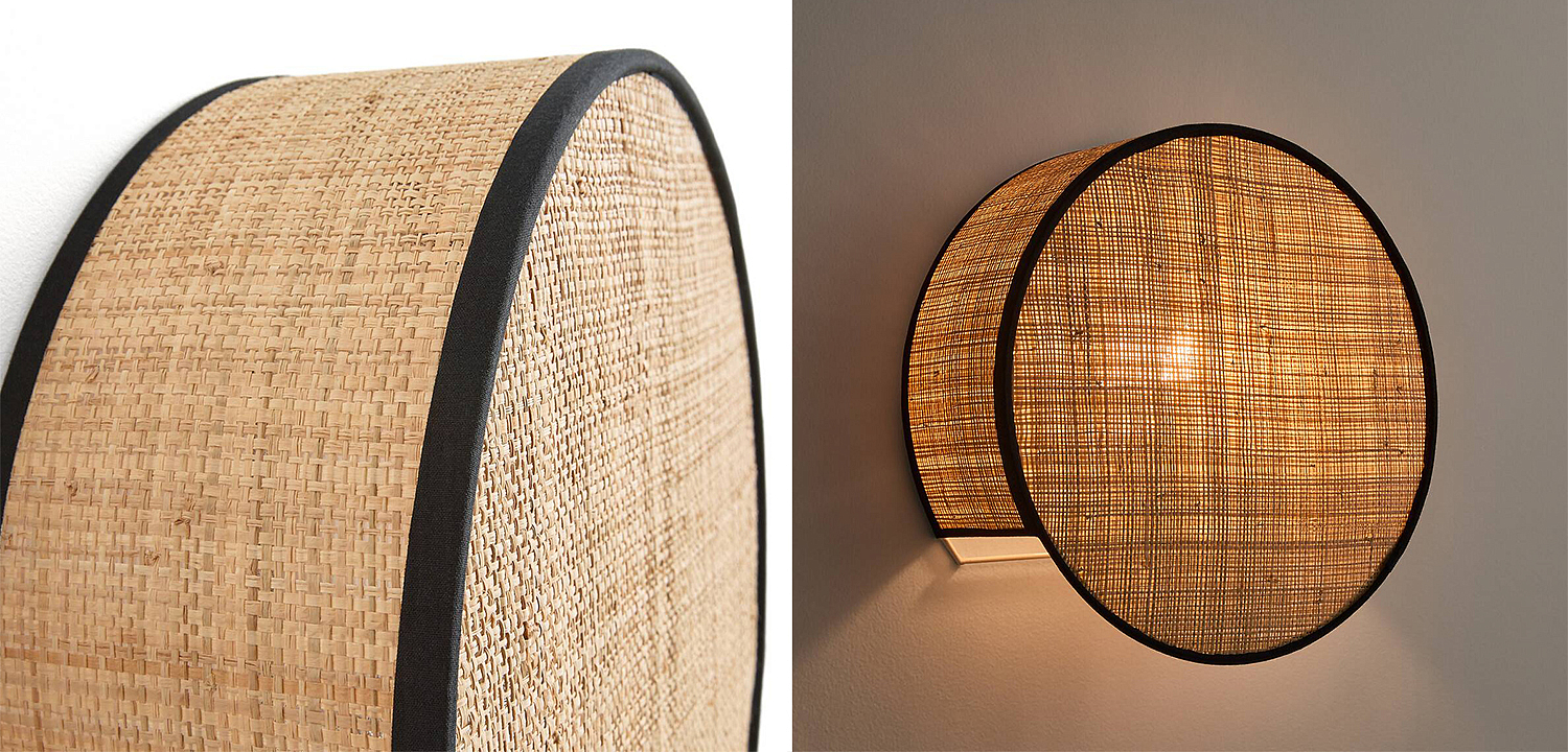 Бра Ottar Wicker Raffia Бра Ottar Wicker Raffia - Loft-Concept в Орле