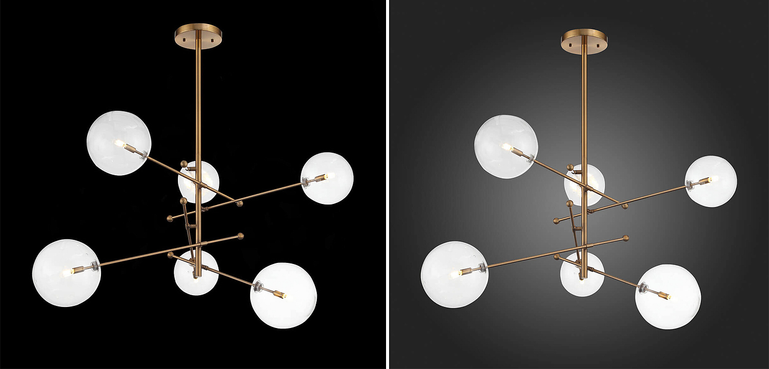 Люстра Gallotti & Radice Brass 6 Люстра Gallotti & Radice Brass 6 - Loft-Concept в Орле