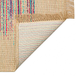 Ковер с геометрическим узором из комбинированного состава Full rhythm варинант исполнения - 4 | Loft Concept в Орле