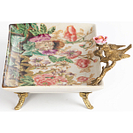 Блюдо фарфоровое Поле цветов Terra варинант исполнения - 3 | Loft Concept в Орле