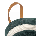 Корзина для хранения с ручками Interlacement Green  варинант исполнения - 2 | Loft Concept в Орле